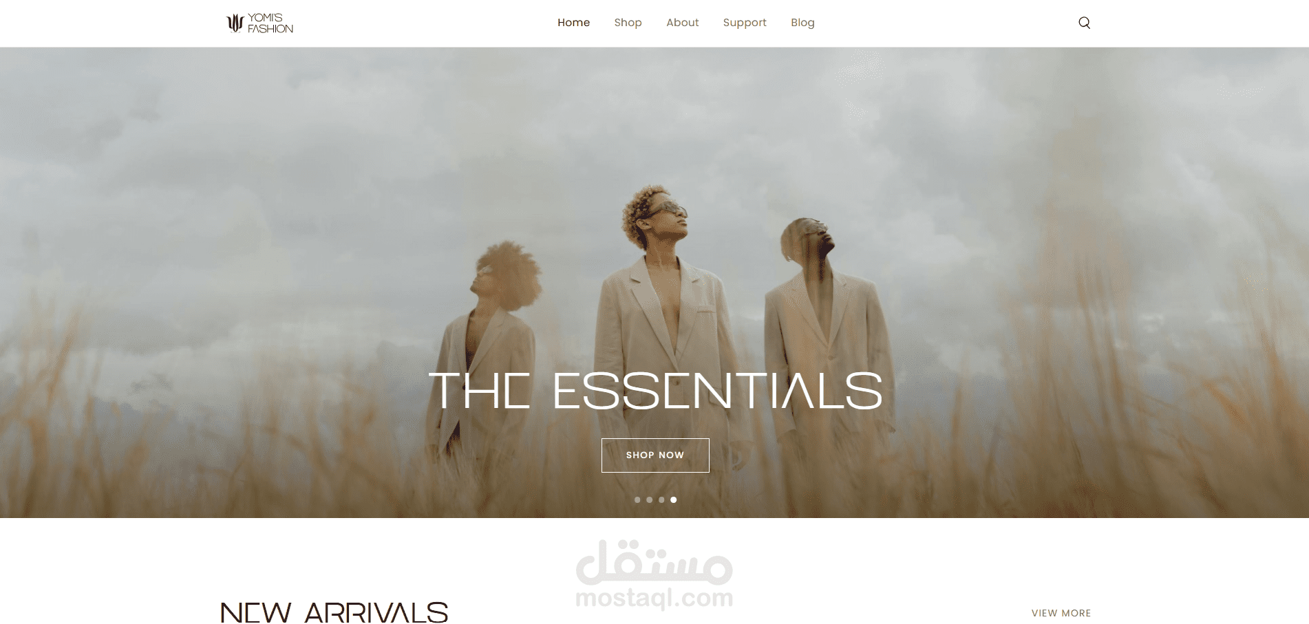 eCommerce Fashion Website