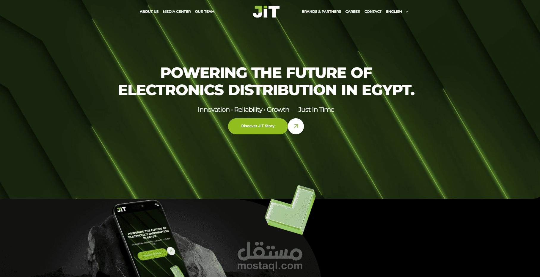 Informative Website Design & Project Documentation for JIT