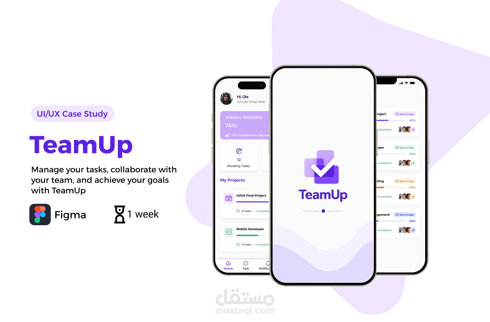 TeamUp - UI/UX Case Study