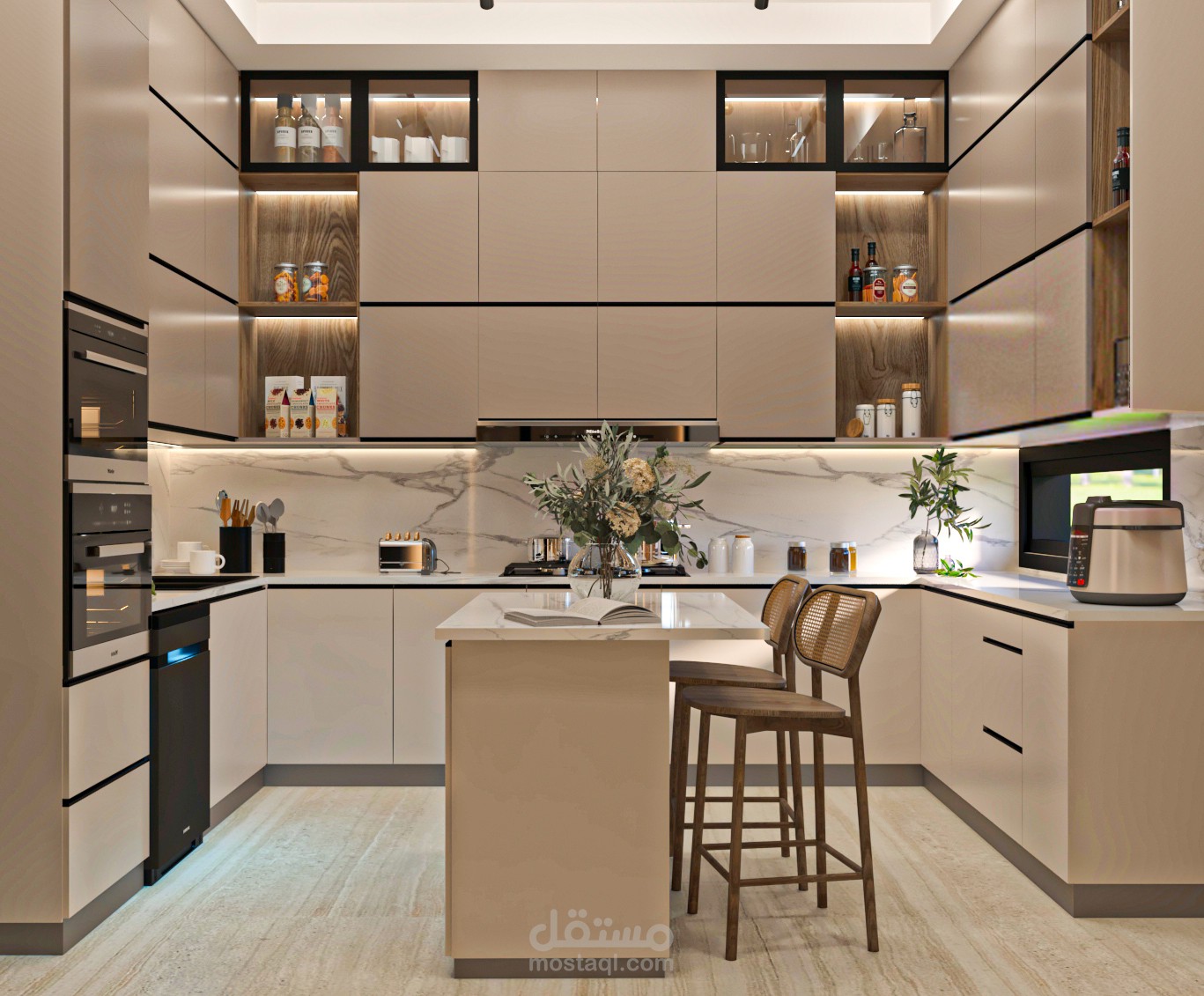 تصميم مطبخ