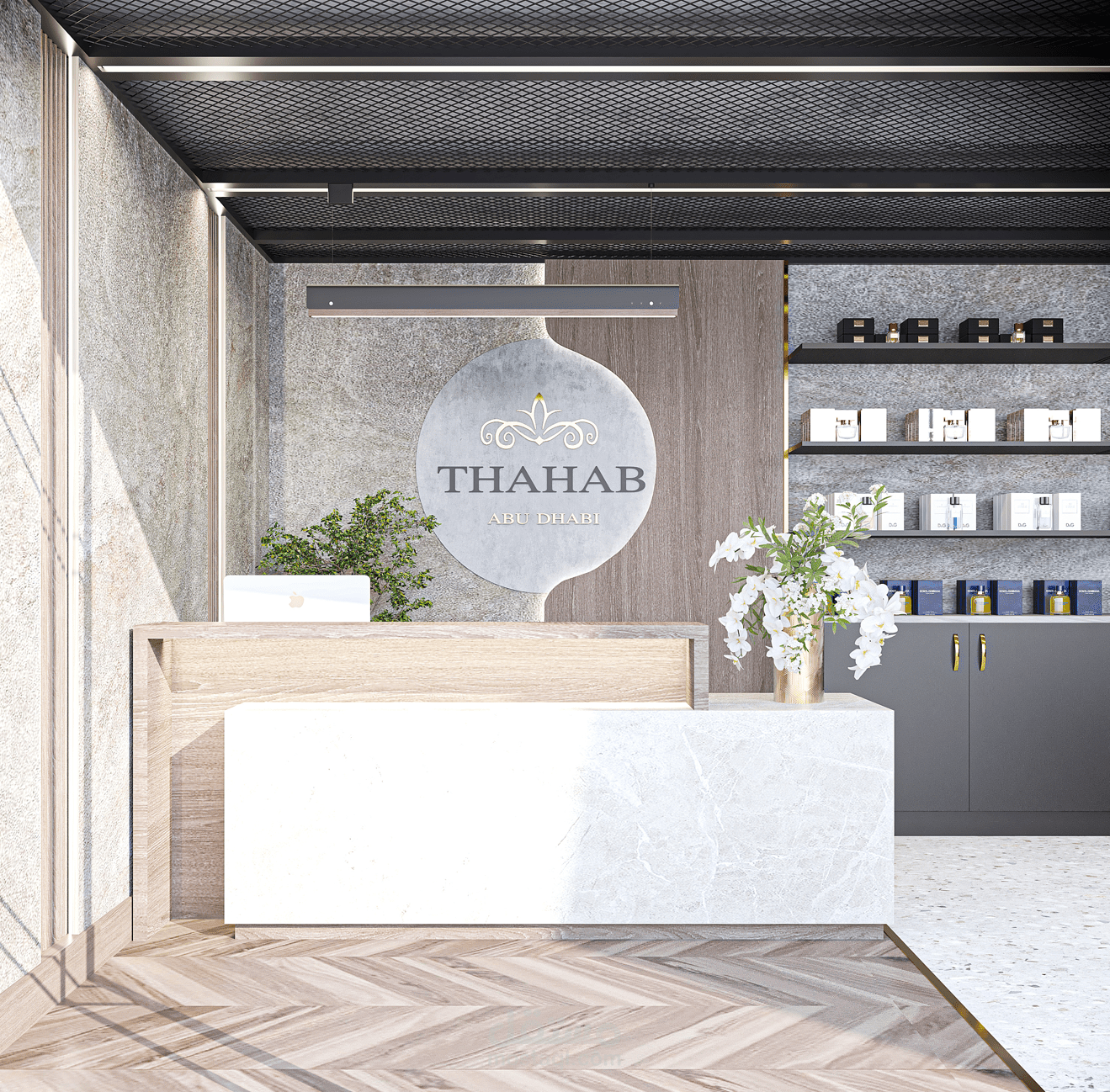 تصميم محل عطور