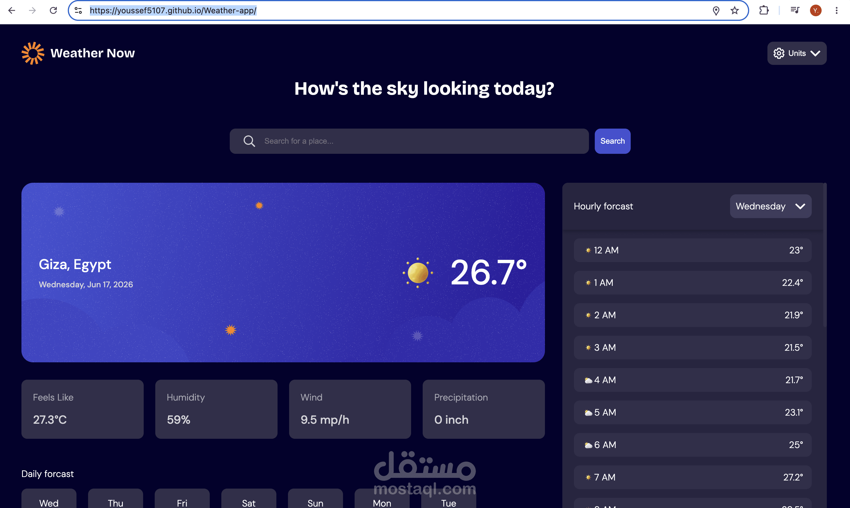 Weather App