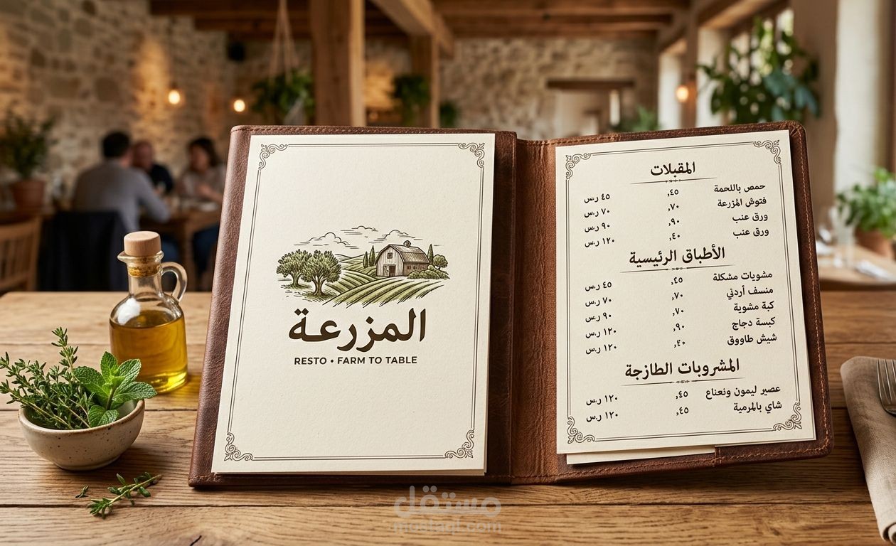 menu restaurant