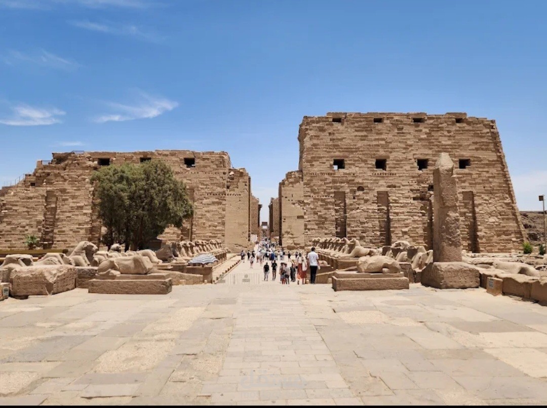 مقال مكتوب عن معبد الكرنك لأمون رع بمحافظة الأقصر