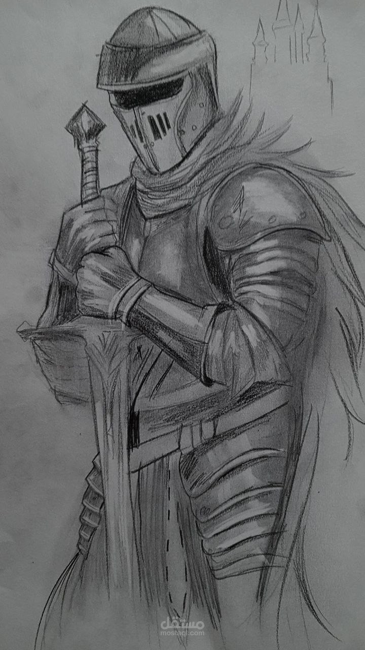 رسم رقمي رسم يدوي