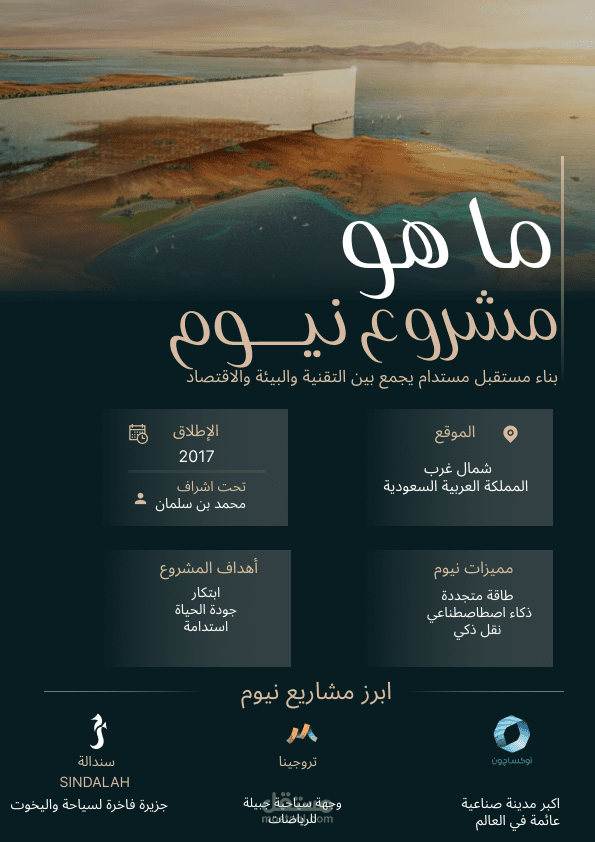 مشروع نيوم السعودي | رؤية 2030
