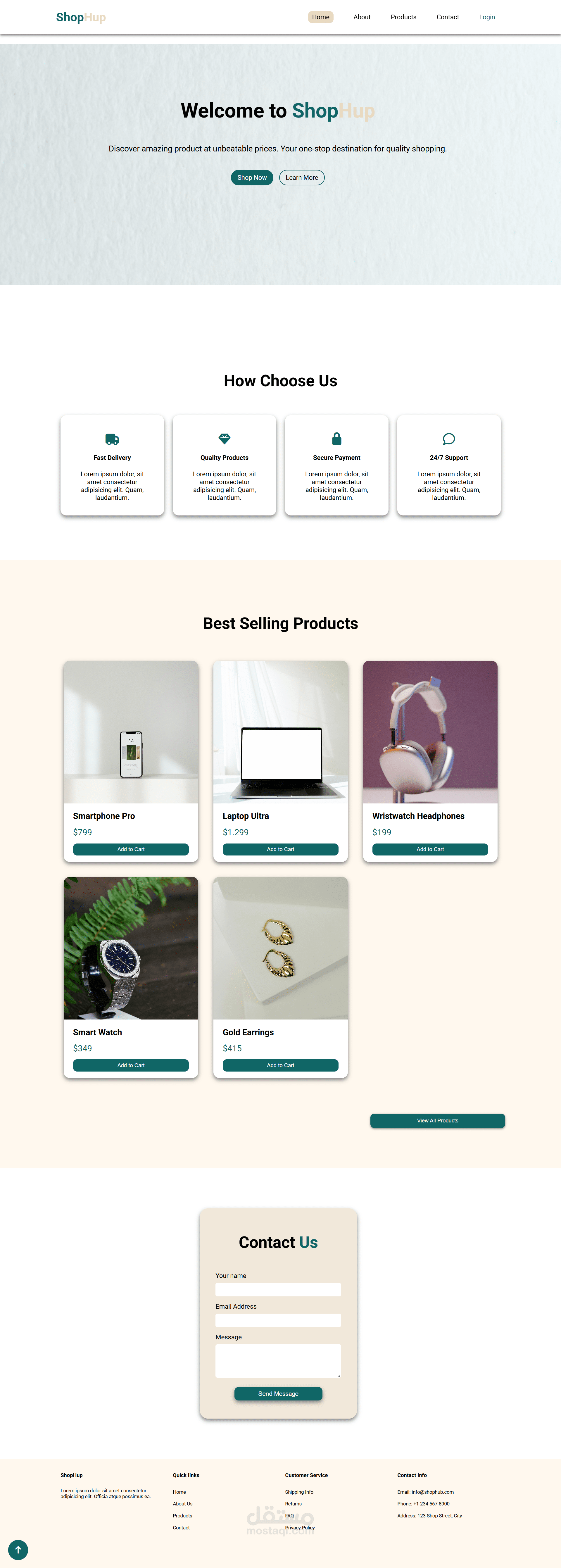 ShopHub-Website