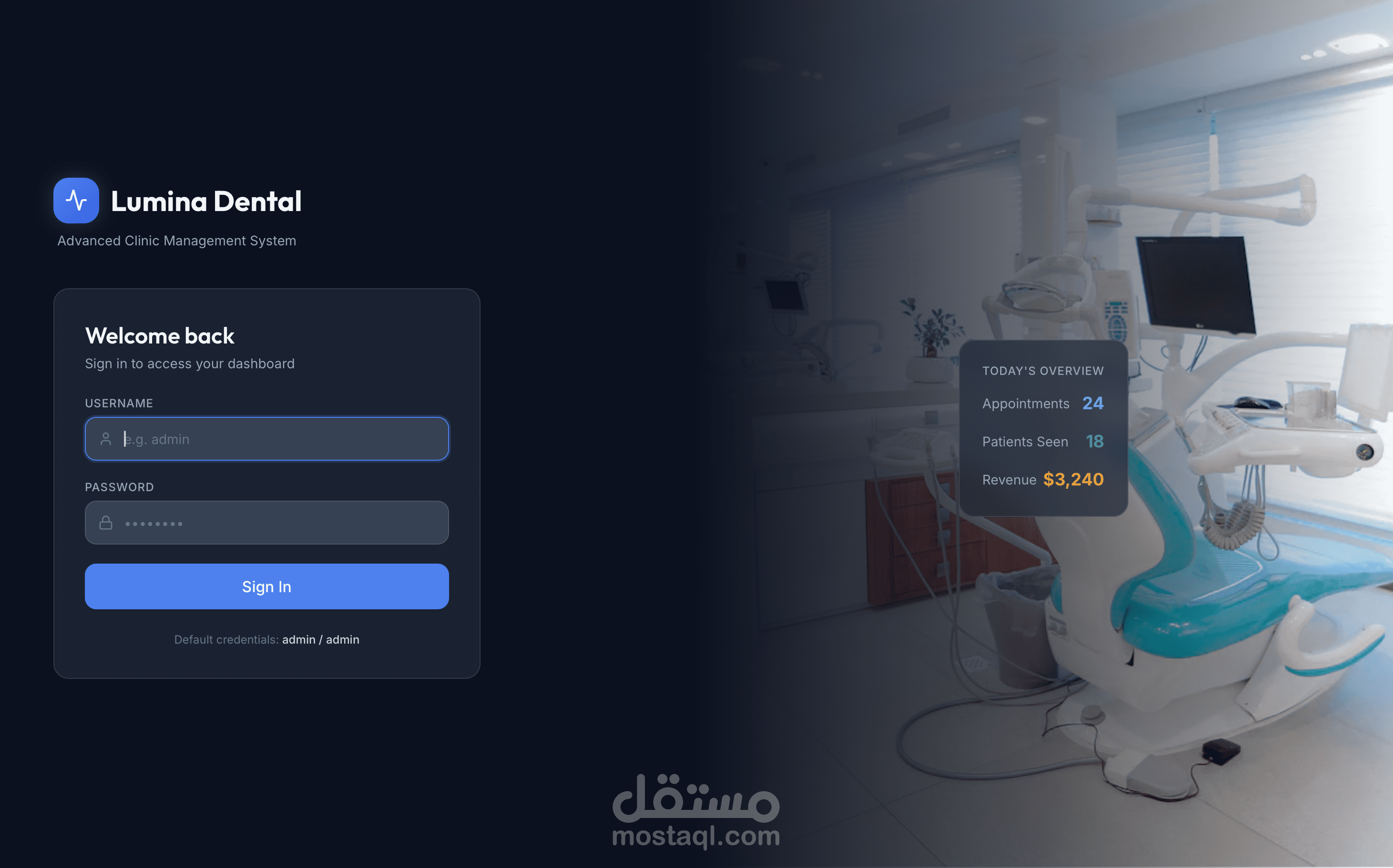نظام متكامل لإدارة عيادات ومراكز الأسنان (Desktop) مع مزامنة لحظية للشبكات الداخلية