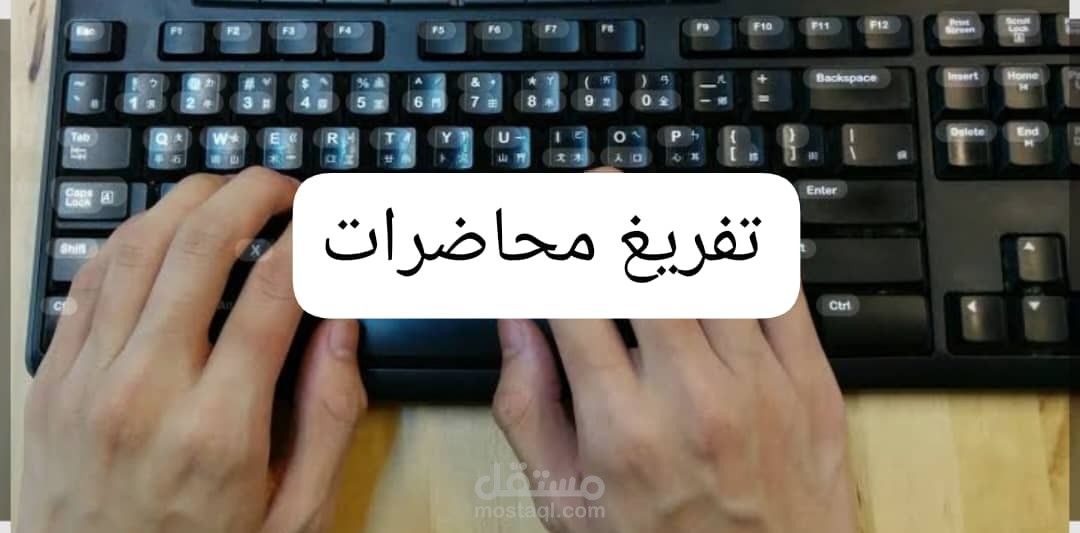 تفريغ محاضرة صوتية - 15 دقيقة