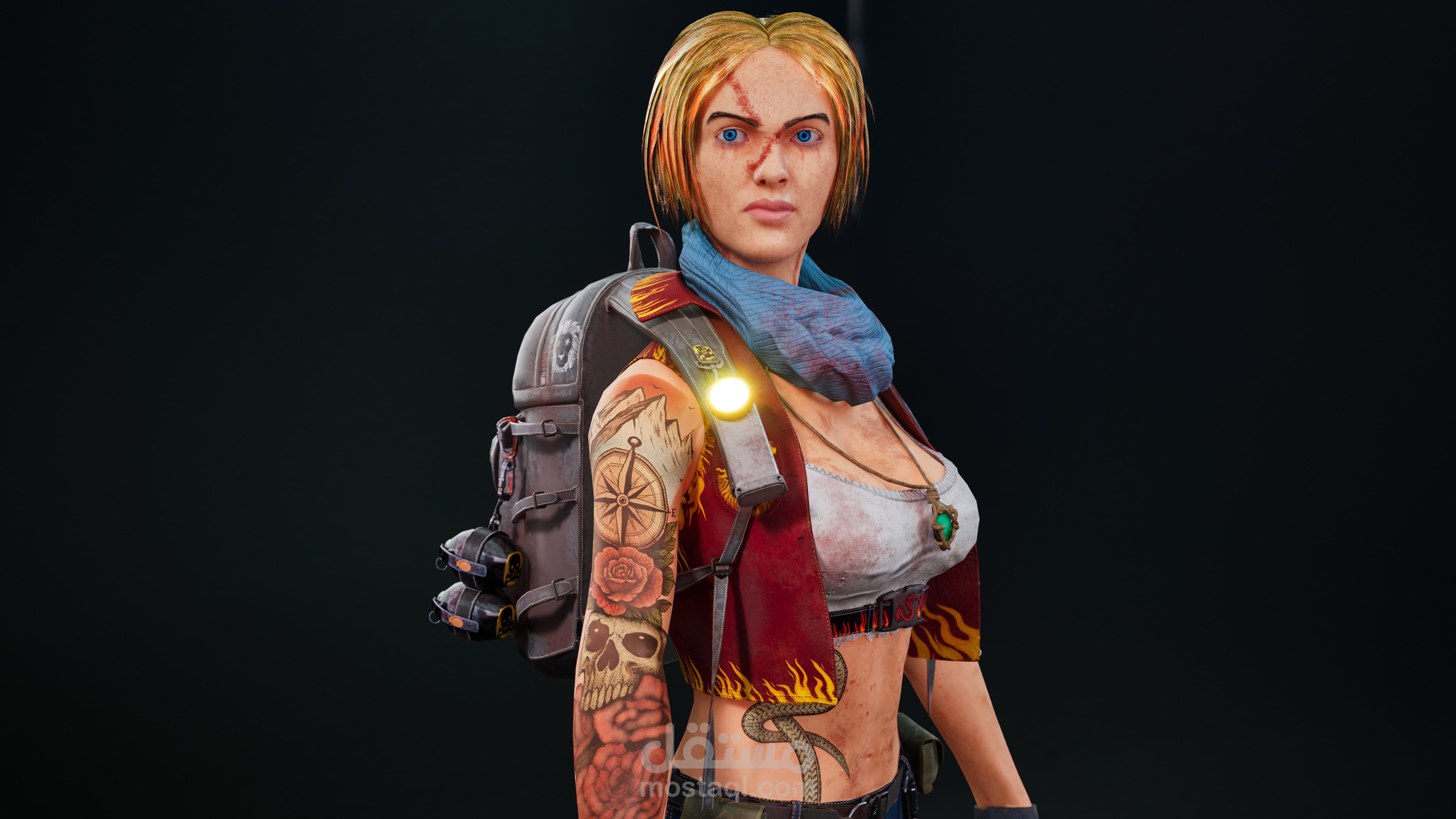 3D Game Character Lucy