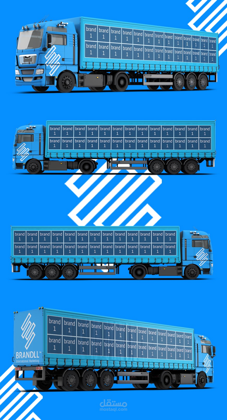 تصميم غلاف شاحنة  - Design of truck cover