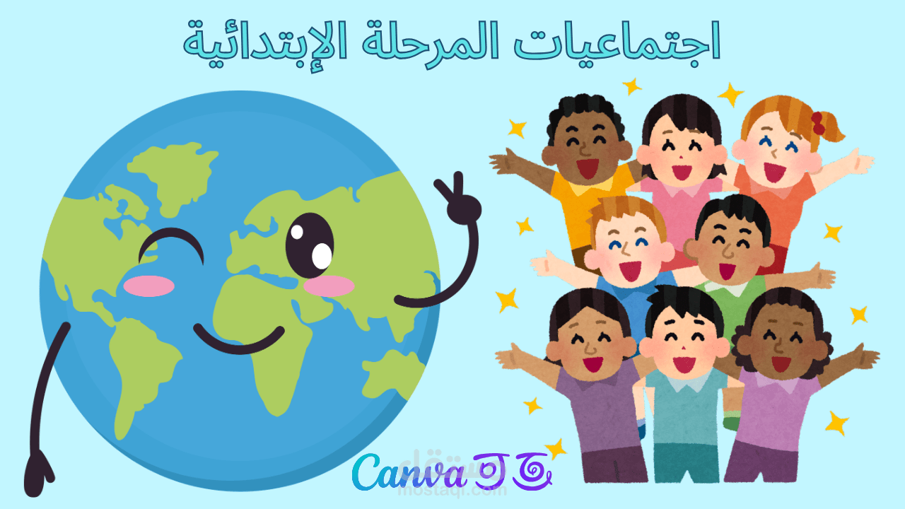 إنتاج فيديو تعليمي تفاعلي (مادة الجغرافيا) لطلاب المرحلة الإبتدائية