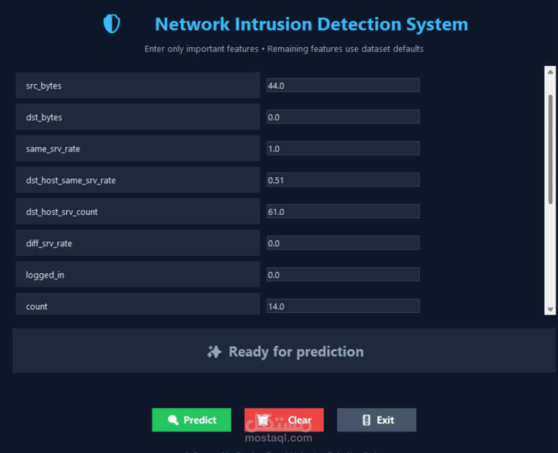 Pattern Recognition & Machine Learning Classification System
