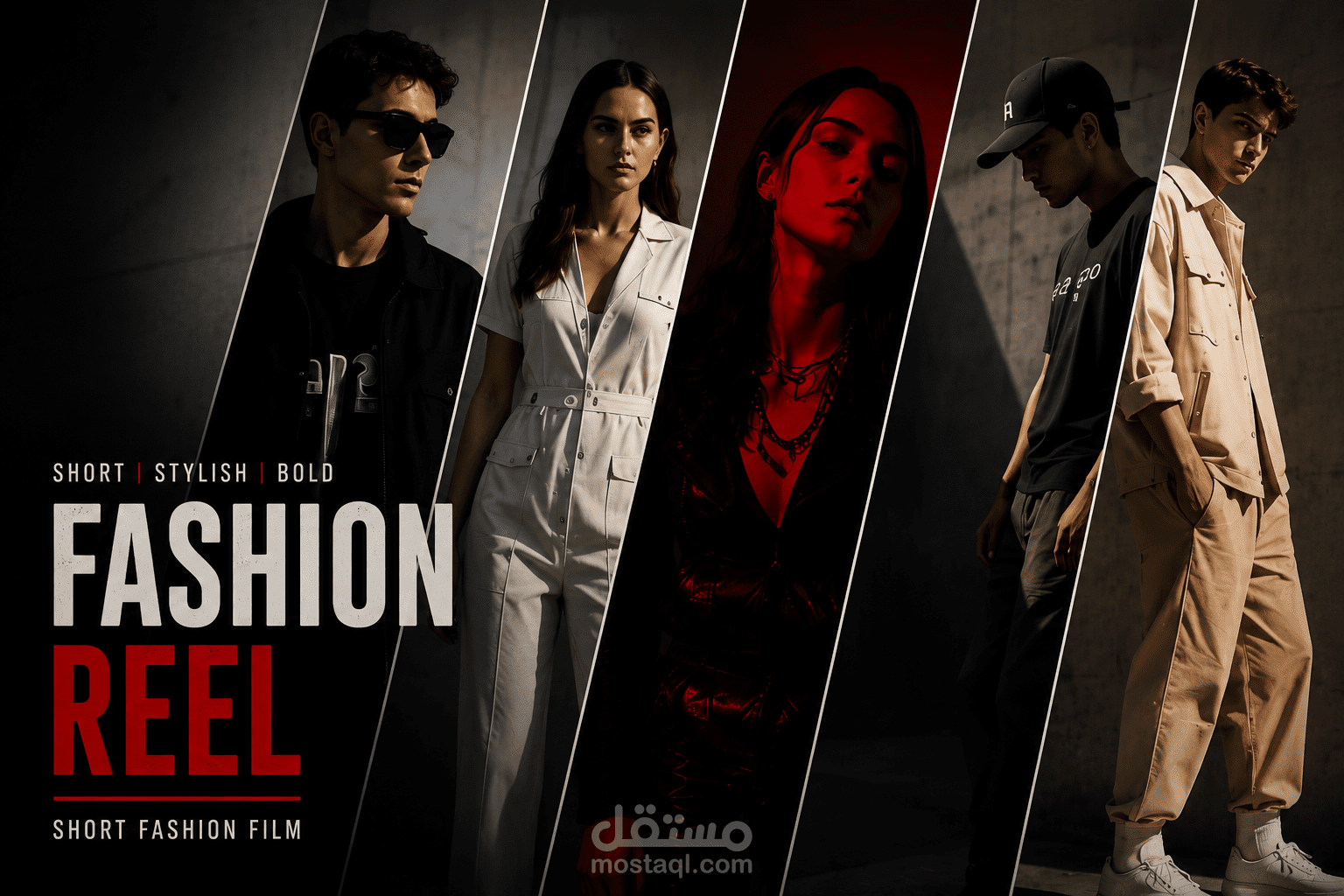 مونتاج Fashion Reel قصير للسوشيال ميديا | Fashion Social Media Reel