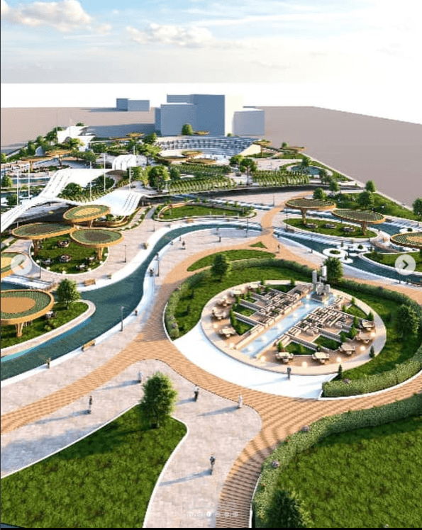 تحديد نطاق العمل للحجر الطبيعي لمشروع Landscape