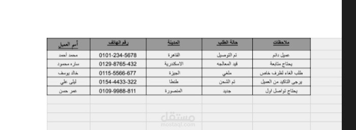 إدارة وهيكلة بيانات العملاء باحترافية