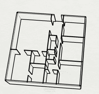 تحويل المخططات المعمارية (2D) إلى نماذج هندسية ثلاثية الأبعاد (3D)