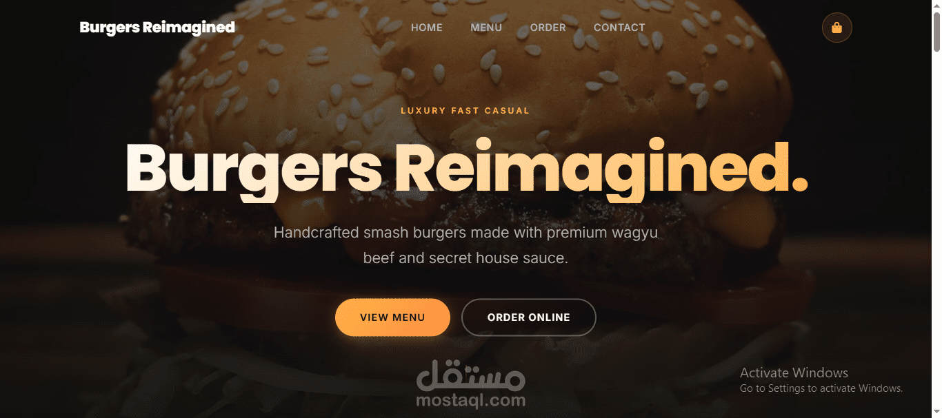 Restaurant Website