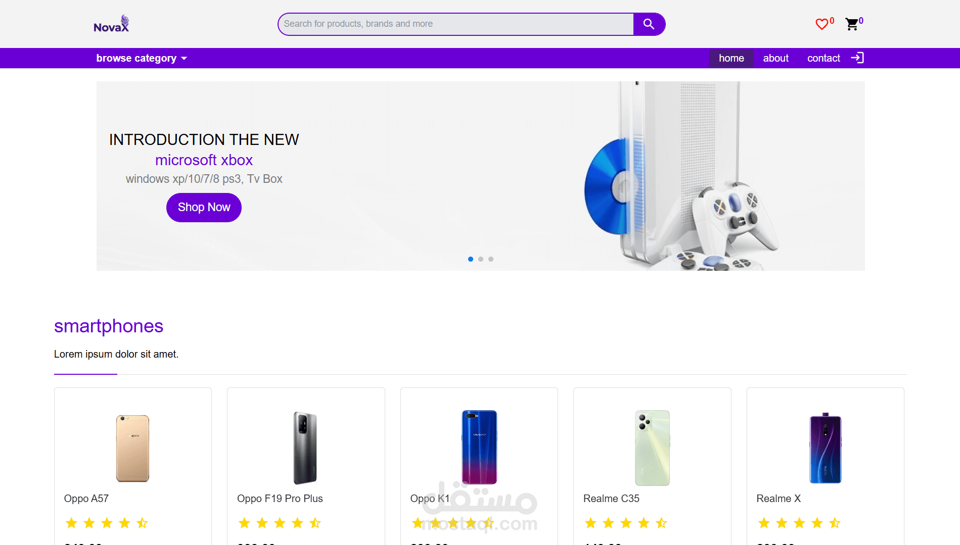 NovaX store