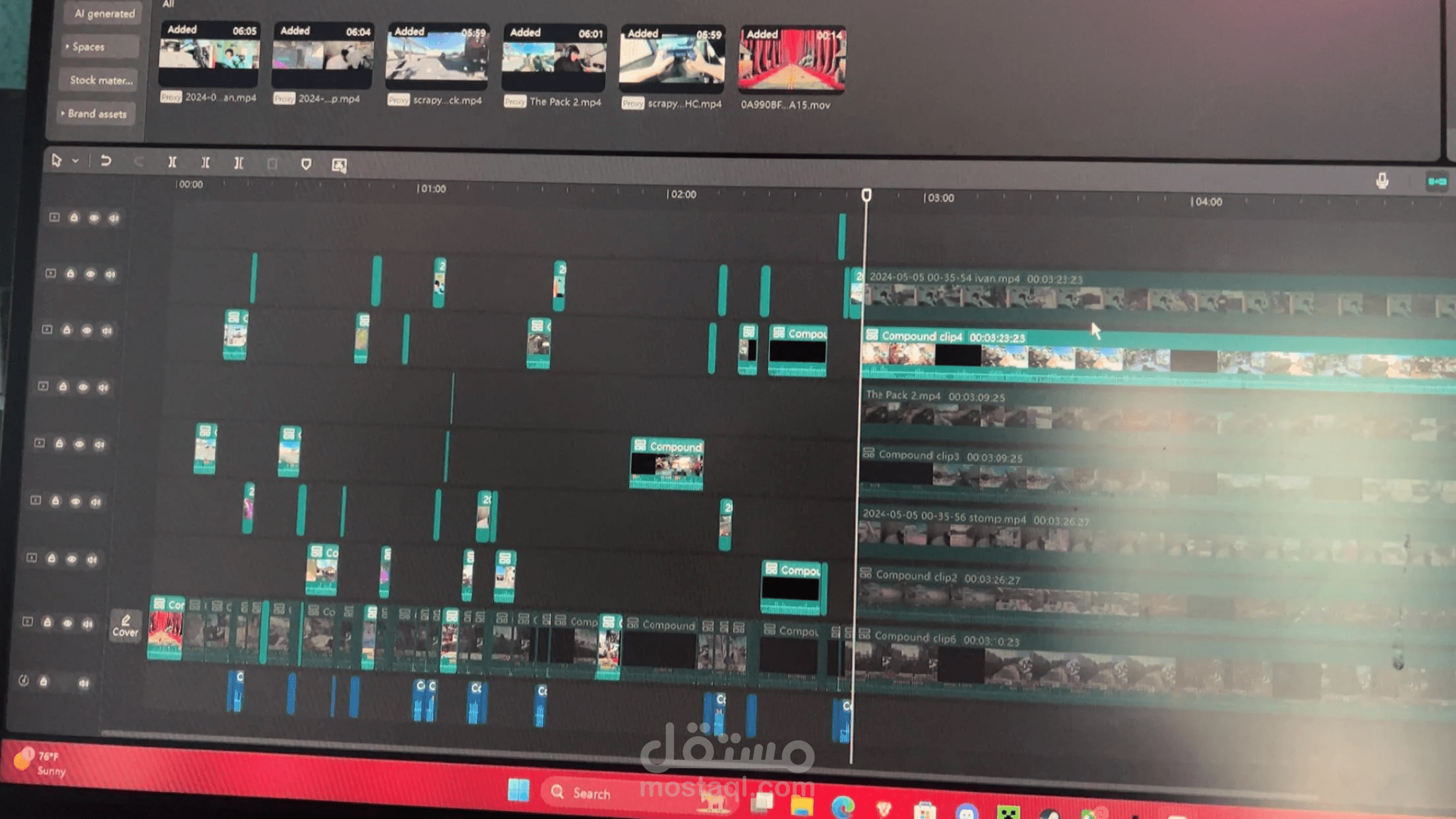 مونتاج وتحرير فيديو يوتيوب (Video Editing) طويل عالي الاحتفاظ بالمشاهدة (High Retention)