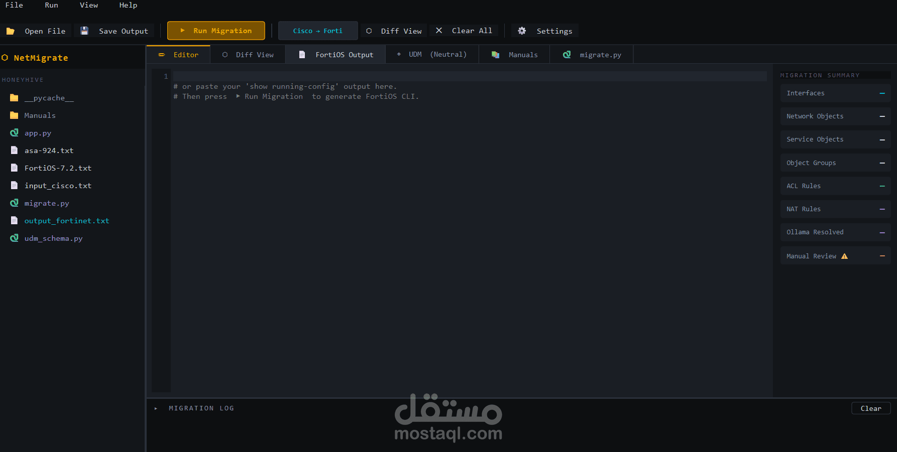 HoneyHive: Automated Firewall Migration Tool