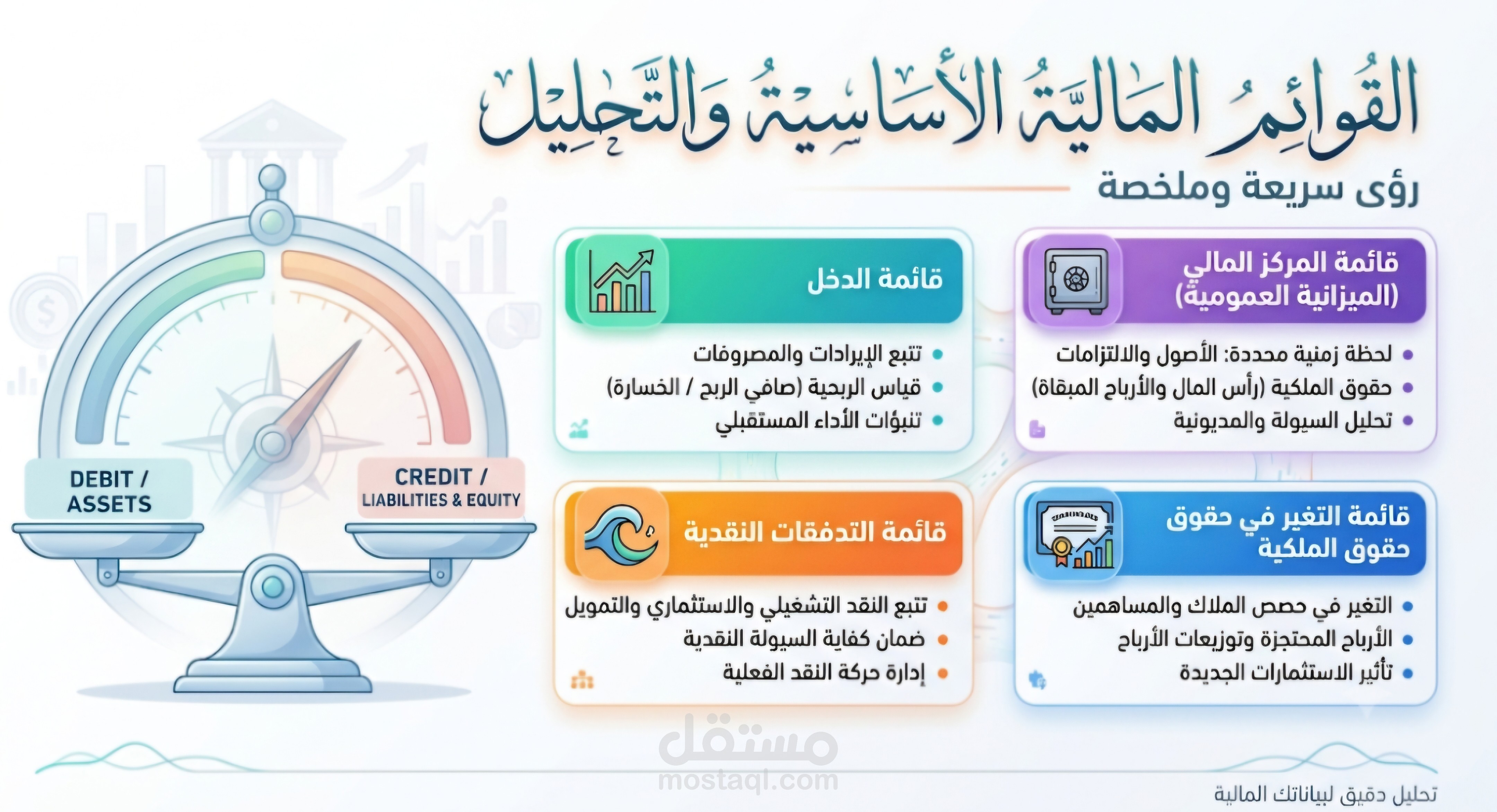 إعداد القوائم المالية