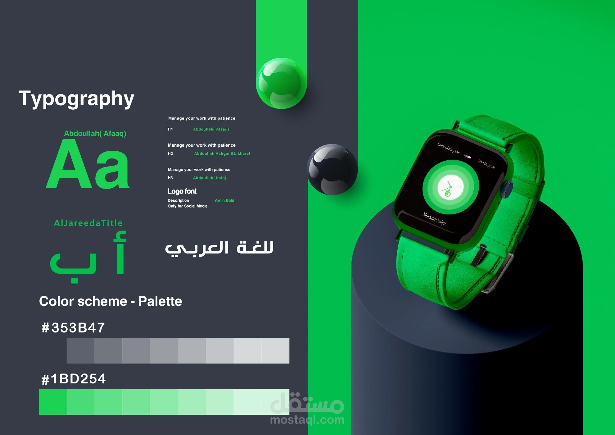 Visual Identity Brand Guidelines / Presentation Layer