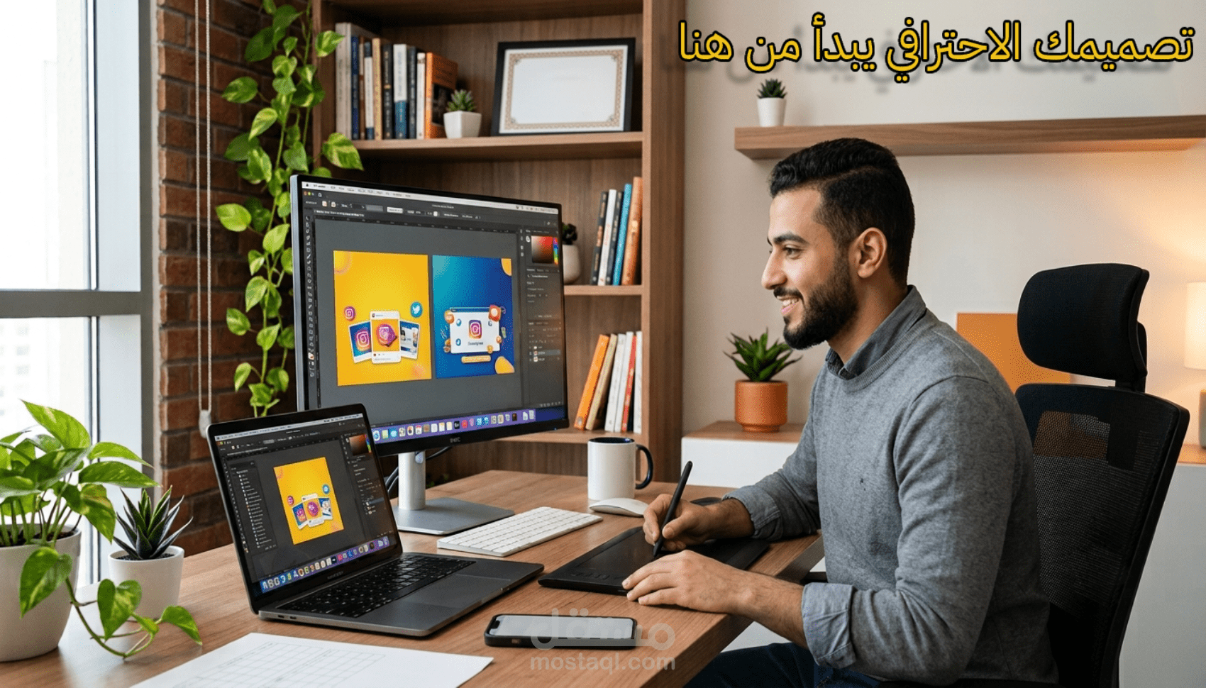 تصميم بوستر إعلاني Lilo Donut Shop