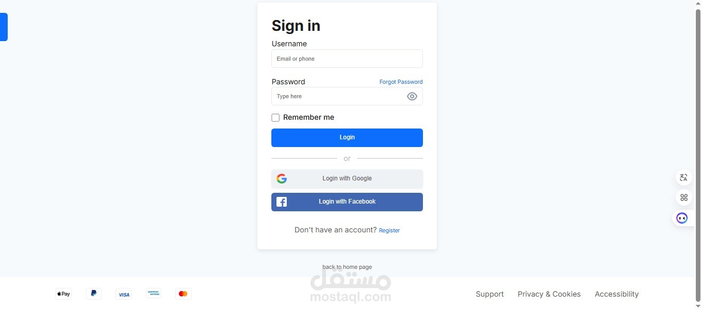 ecommerce Project