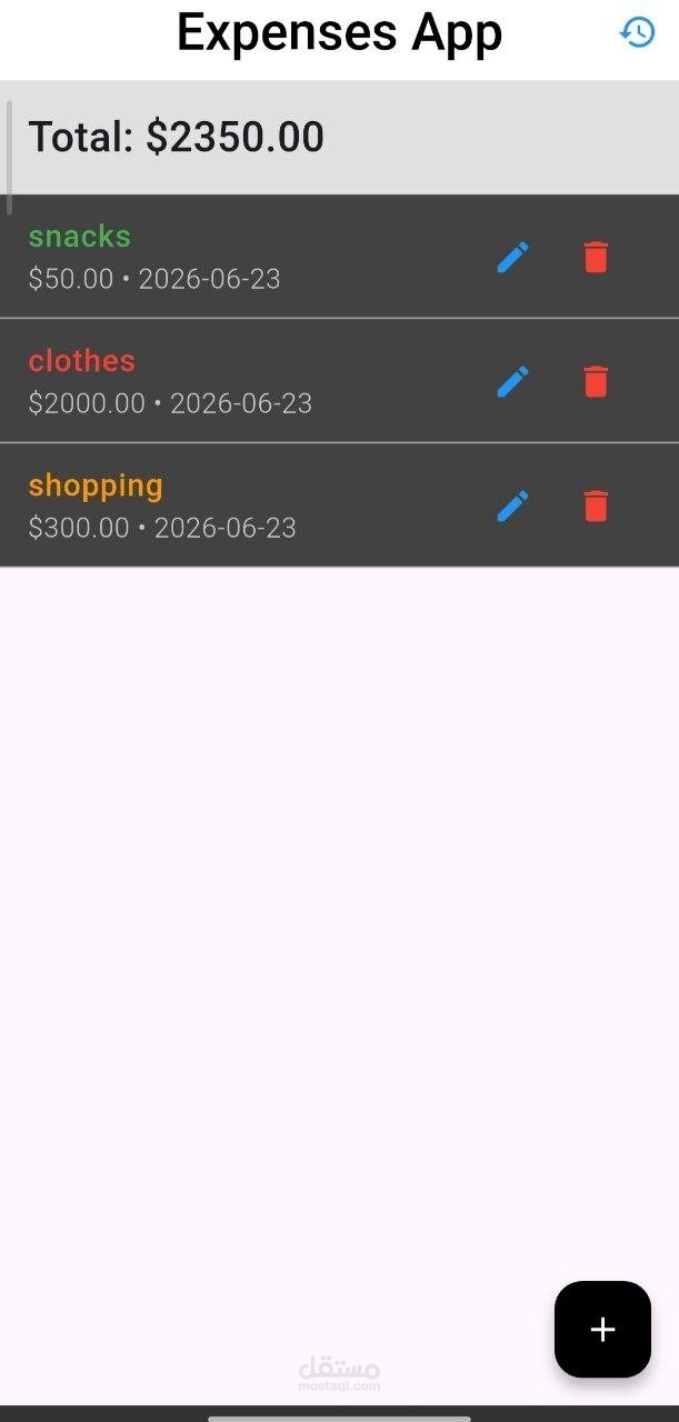 Expenses App