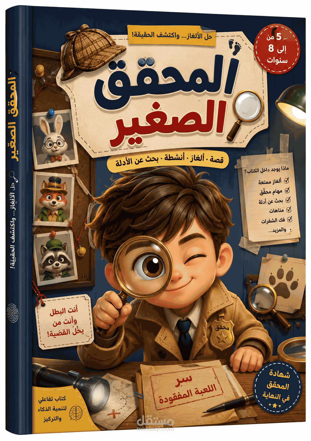 تصميم كتب تأسيس وقصص وكتب تلوين للاطفال وقصص باسم الطفل بجميع اللغات