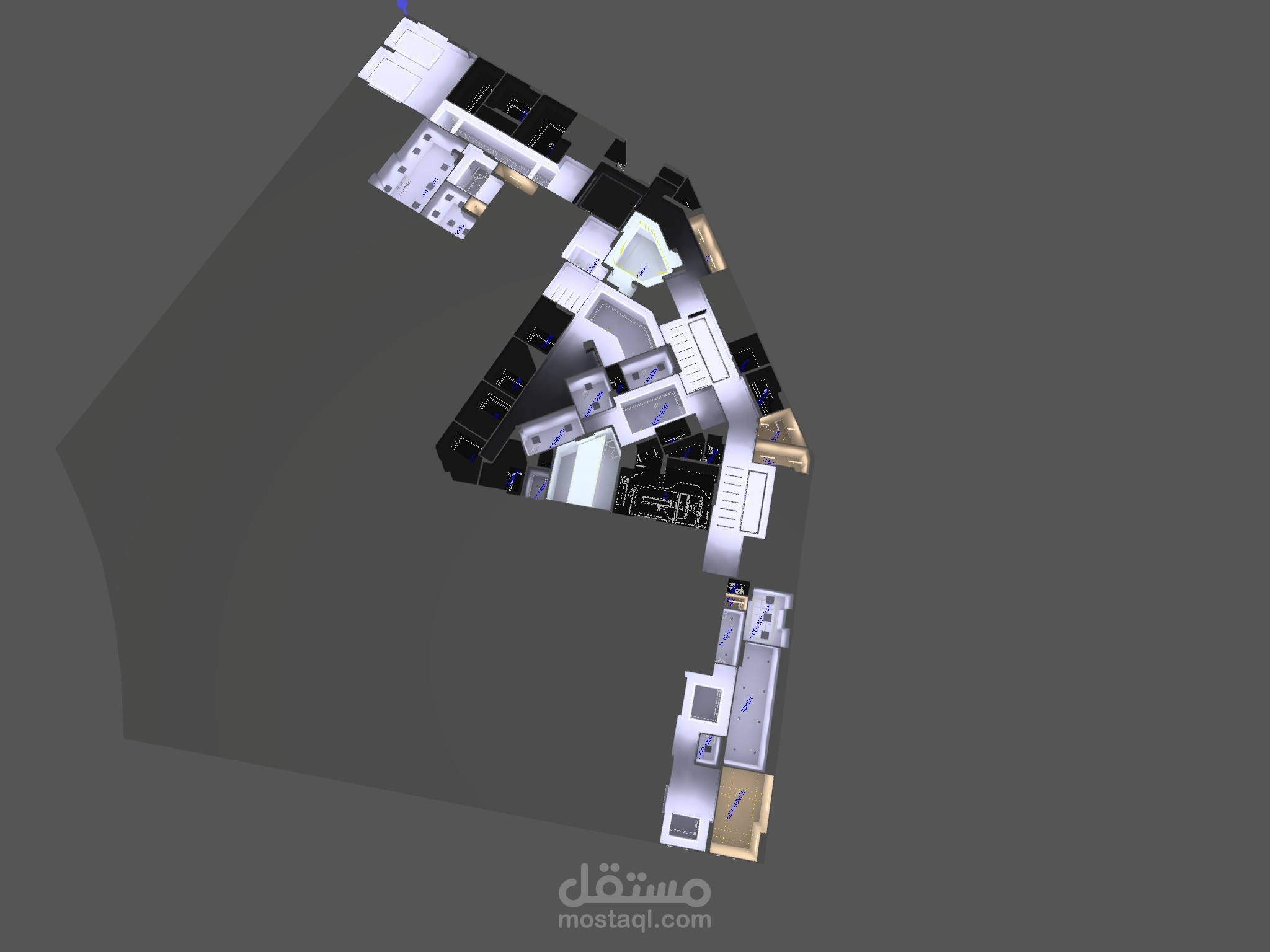 تصميم الانارة لمستشفى باستخدام Dialux evo