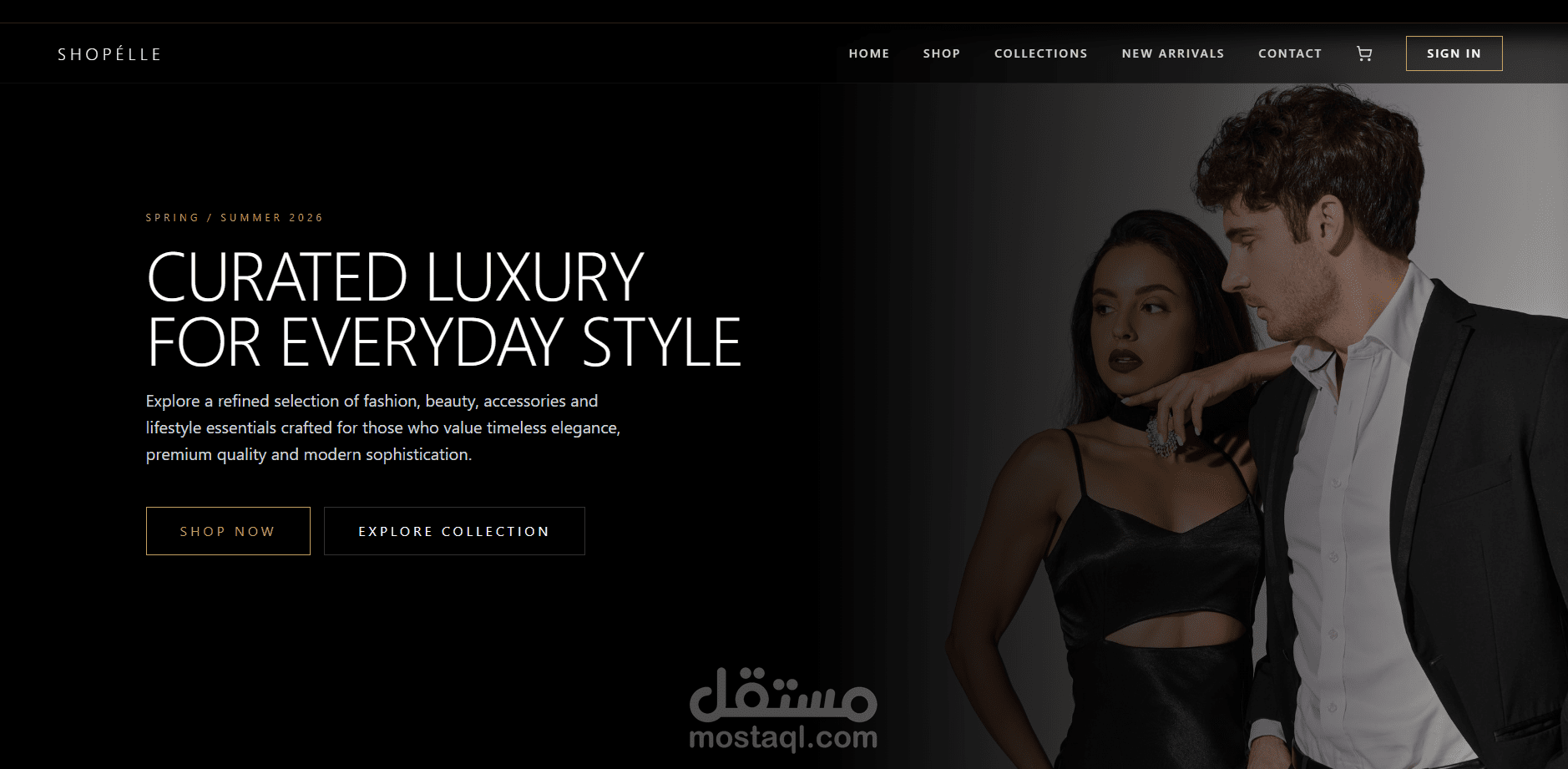 SHOPÉLLE - React E-Commerce Website