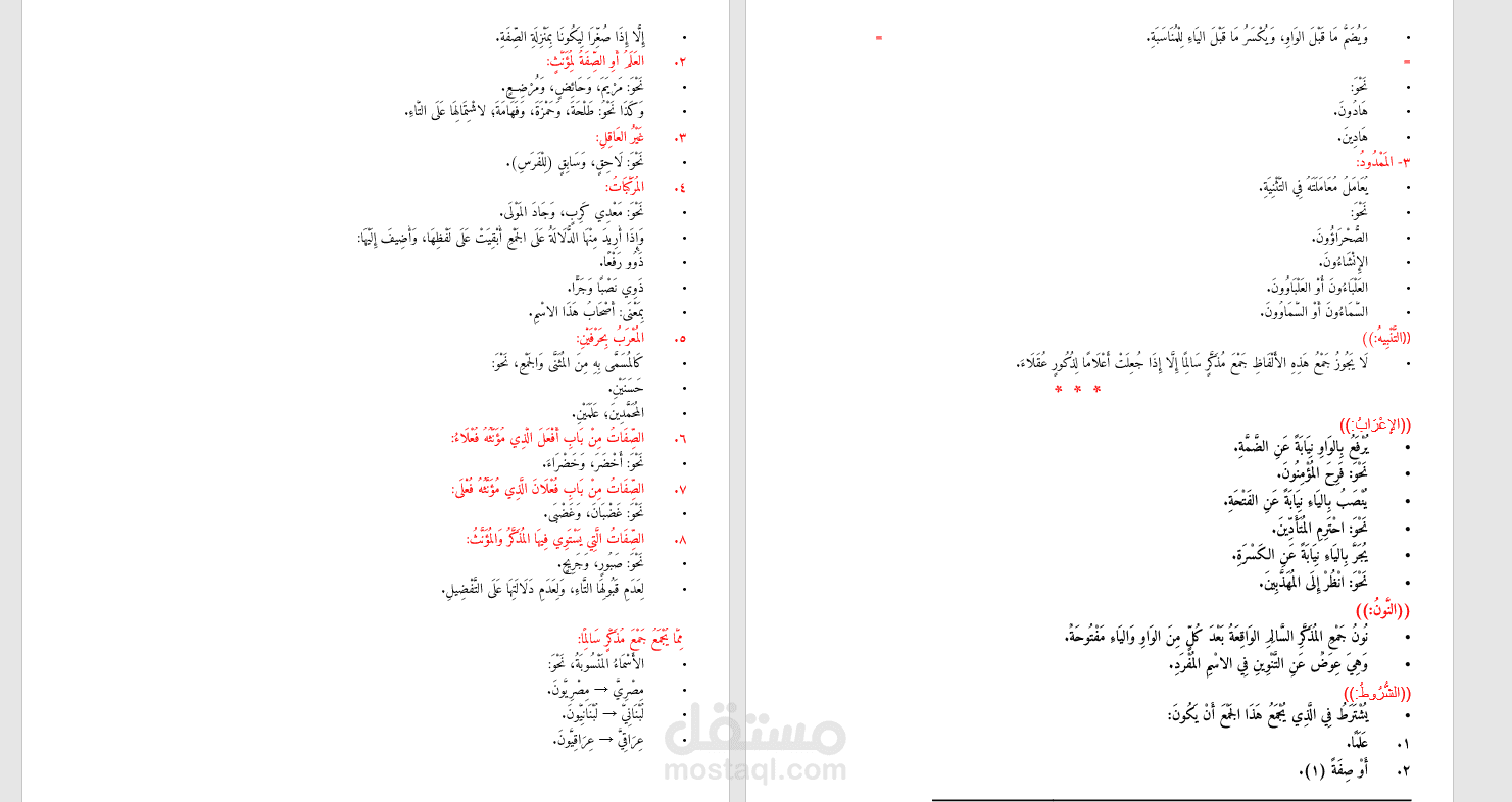 تحقيق ومراجعة كتاب القواعد الأساسية للغة العربية