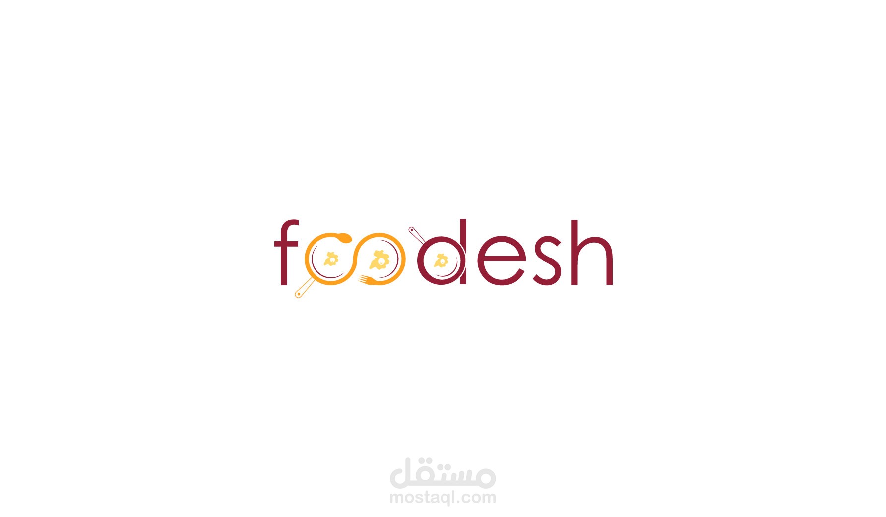 تصميم شعار لمطعم foodesh