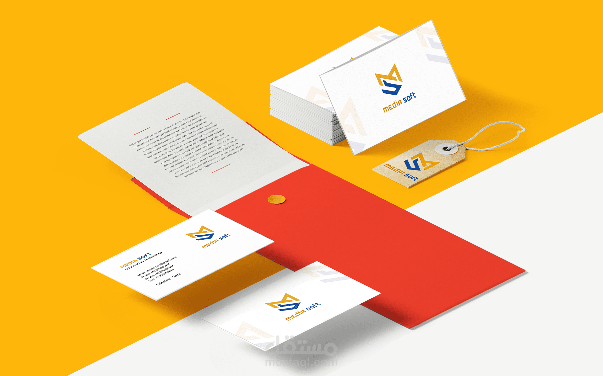 تصميم لوجو وهوية بصرية