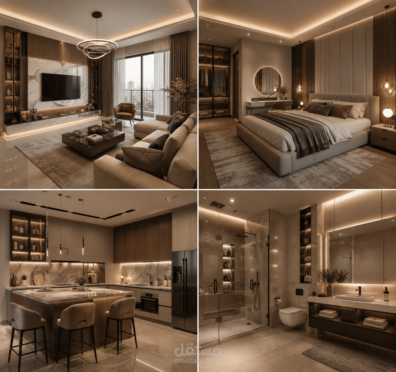 مشروع سكني – Modern Luxury
