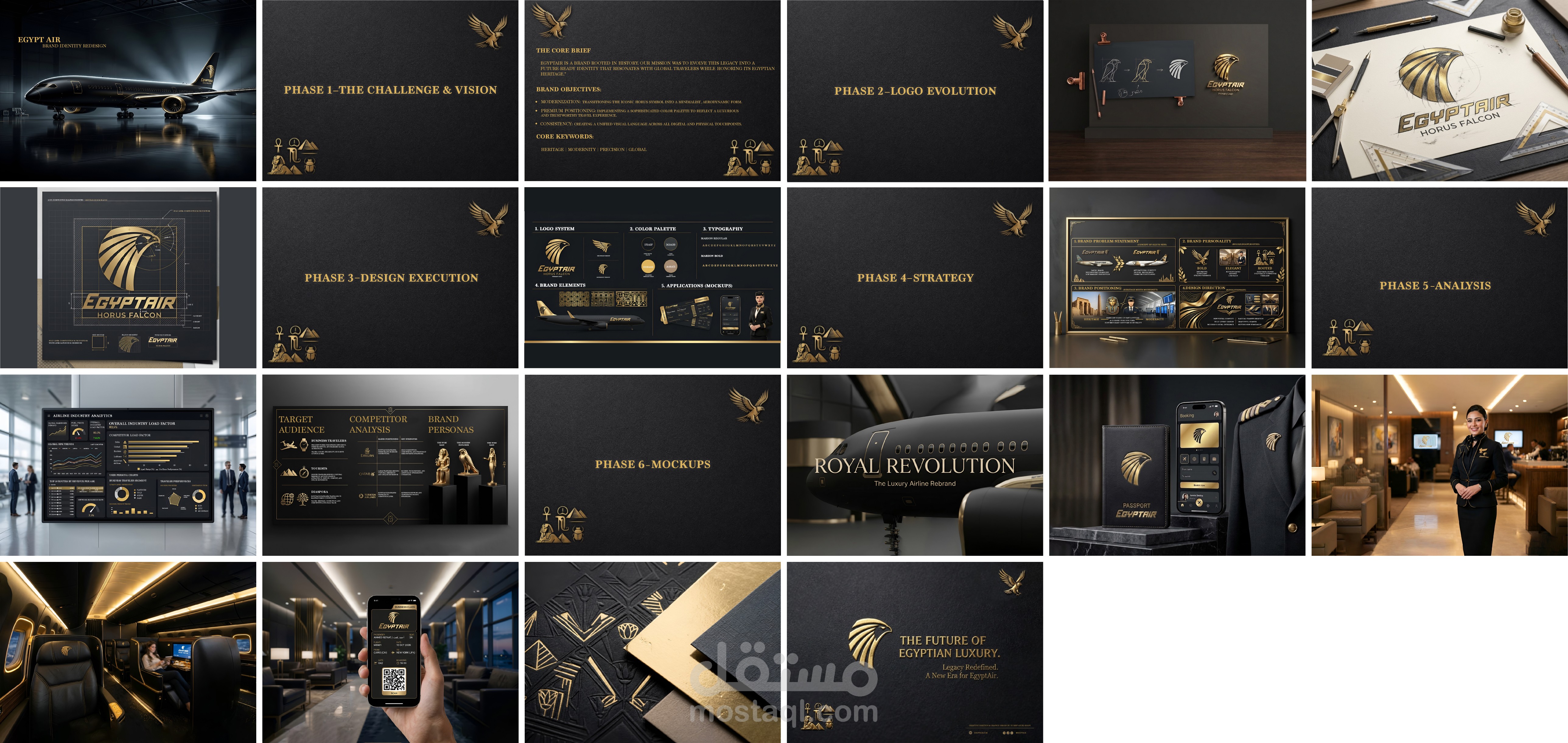EgyptAir Brand Identity Redesign