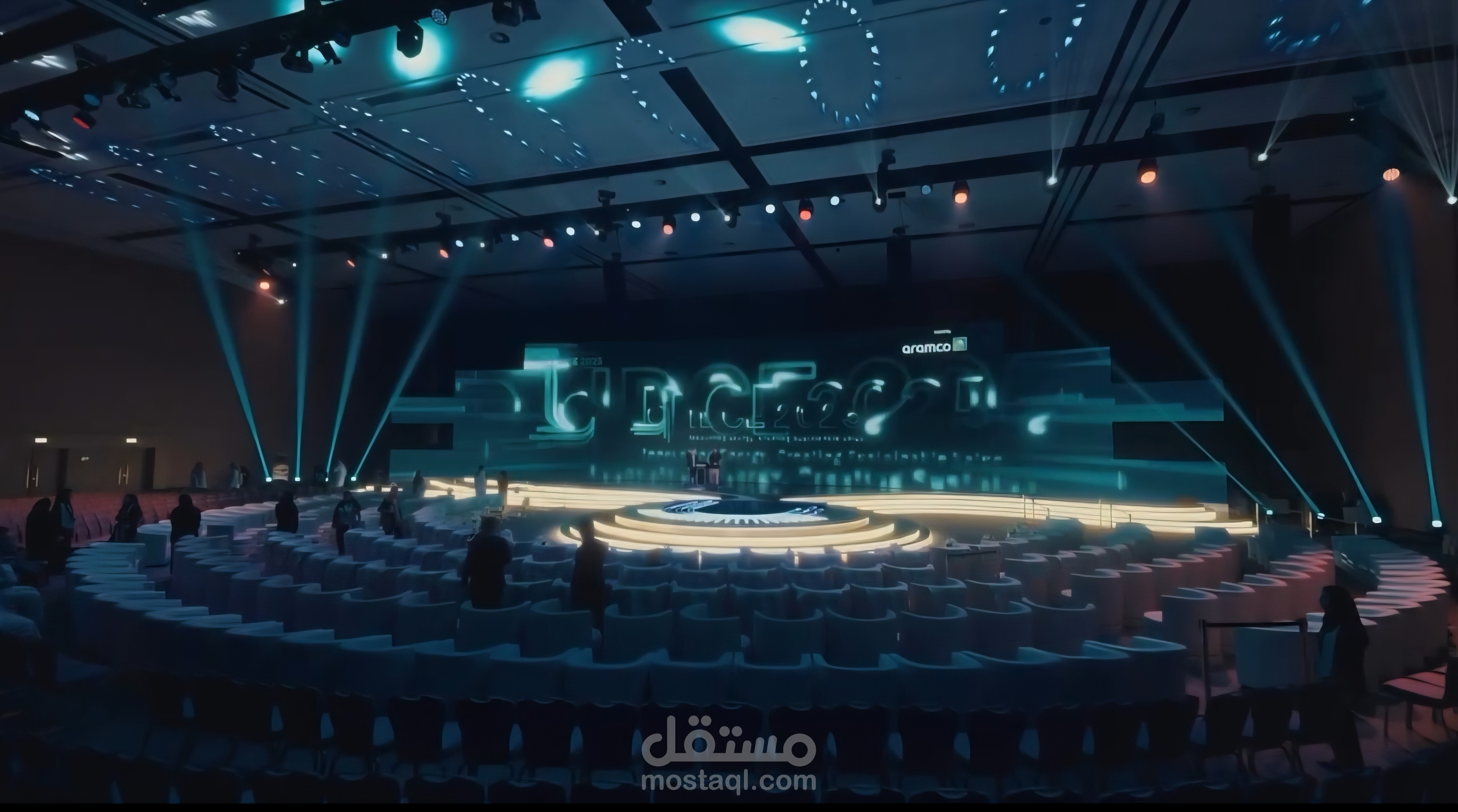 تصميمي لايفنت متكامل لمؤتمر  IDCE في البحرين