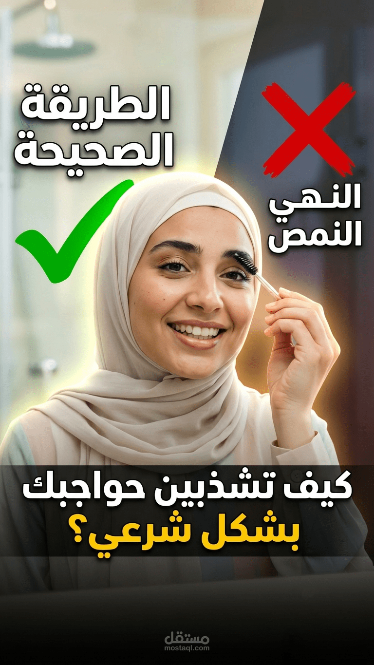 مونتاج وتصميم فيديو قصير توعوي لمنصات التواصل الاجتماعي