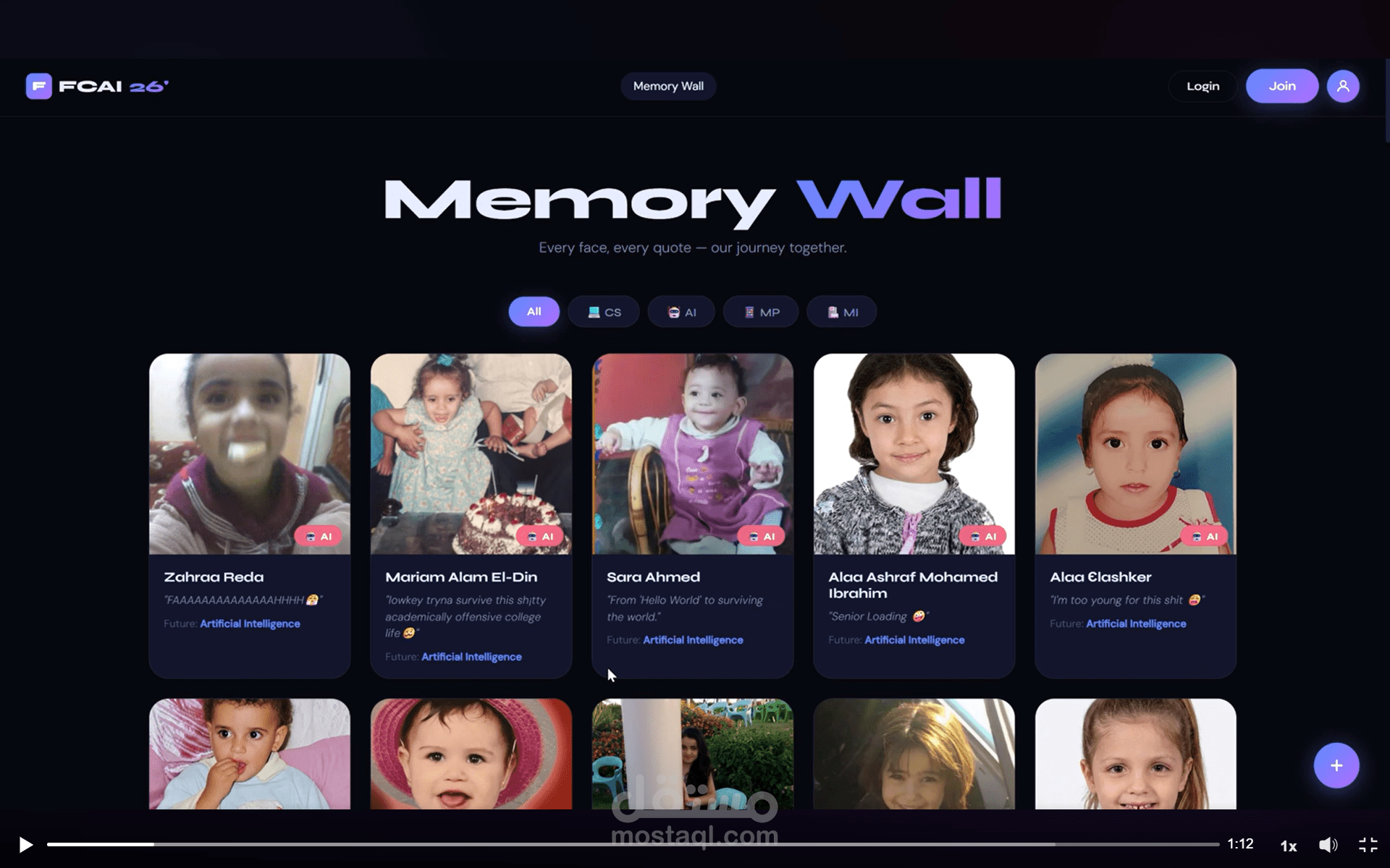 FCAI-Semi-Seniors-26 Web Platform
