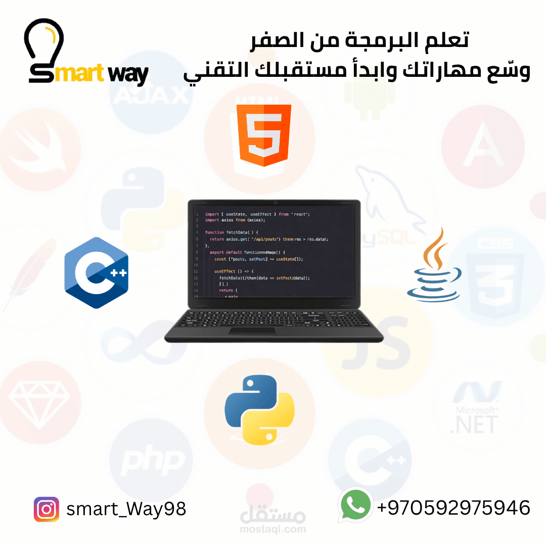 تصميم بوستات إعلانية احترافية للسوشال ميديا