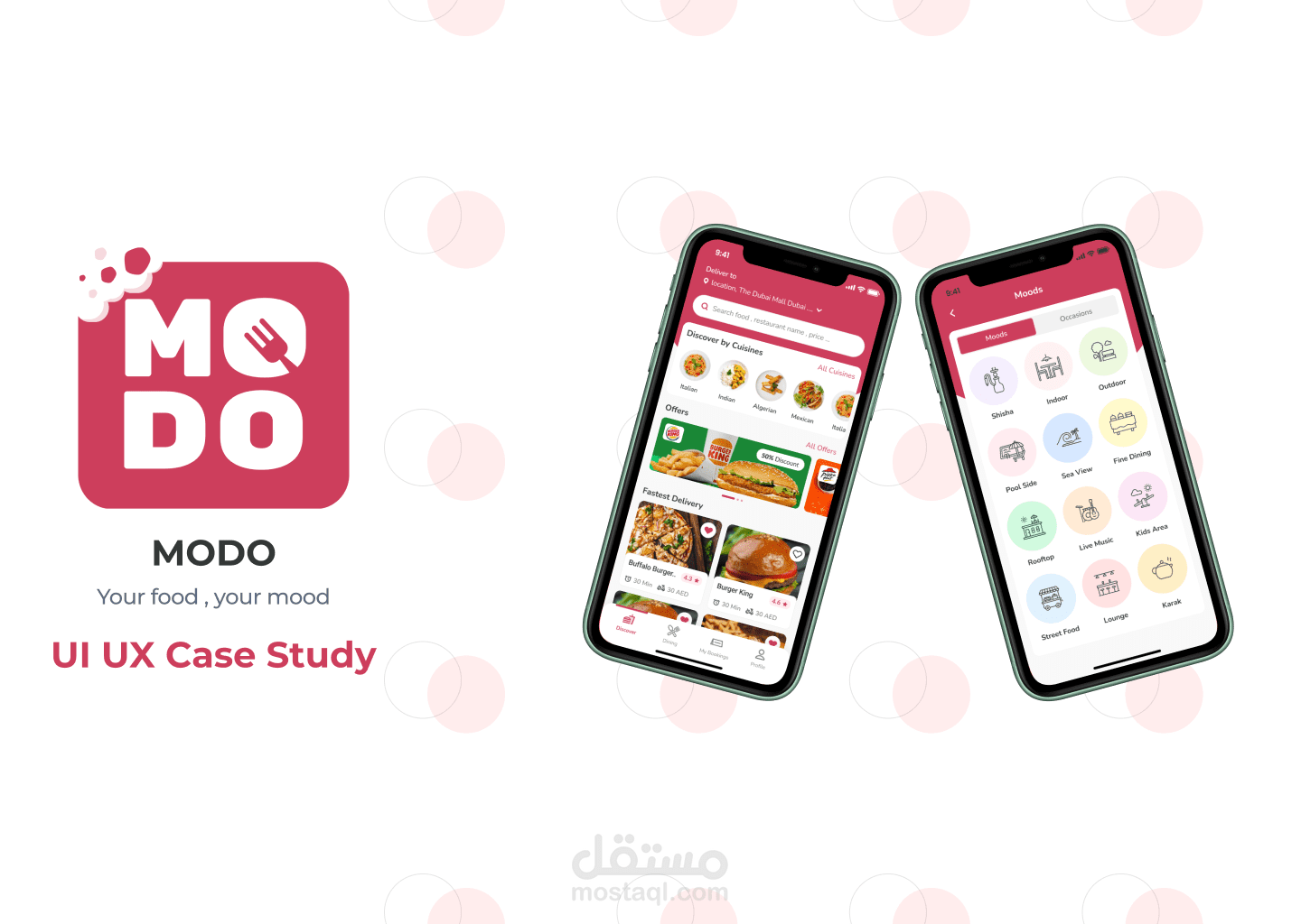MODO - تطبيق مقارنة تطبيقات التوصيل و حجز المطاعم