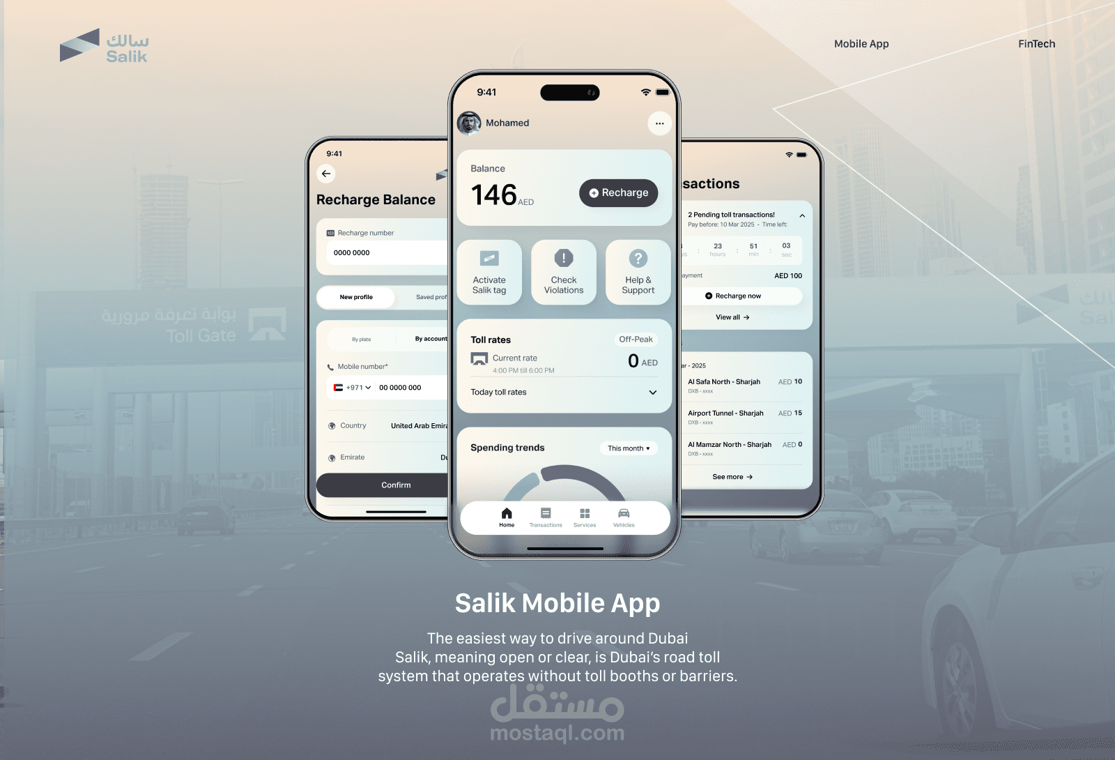 Salik - للملاحة الذكية والخدمات المرورية