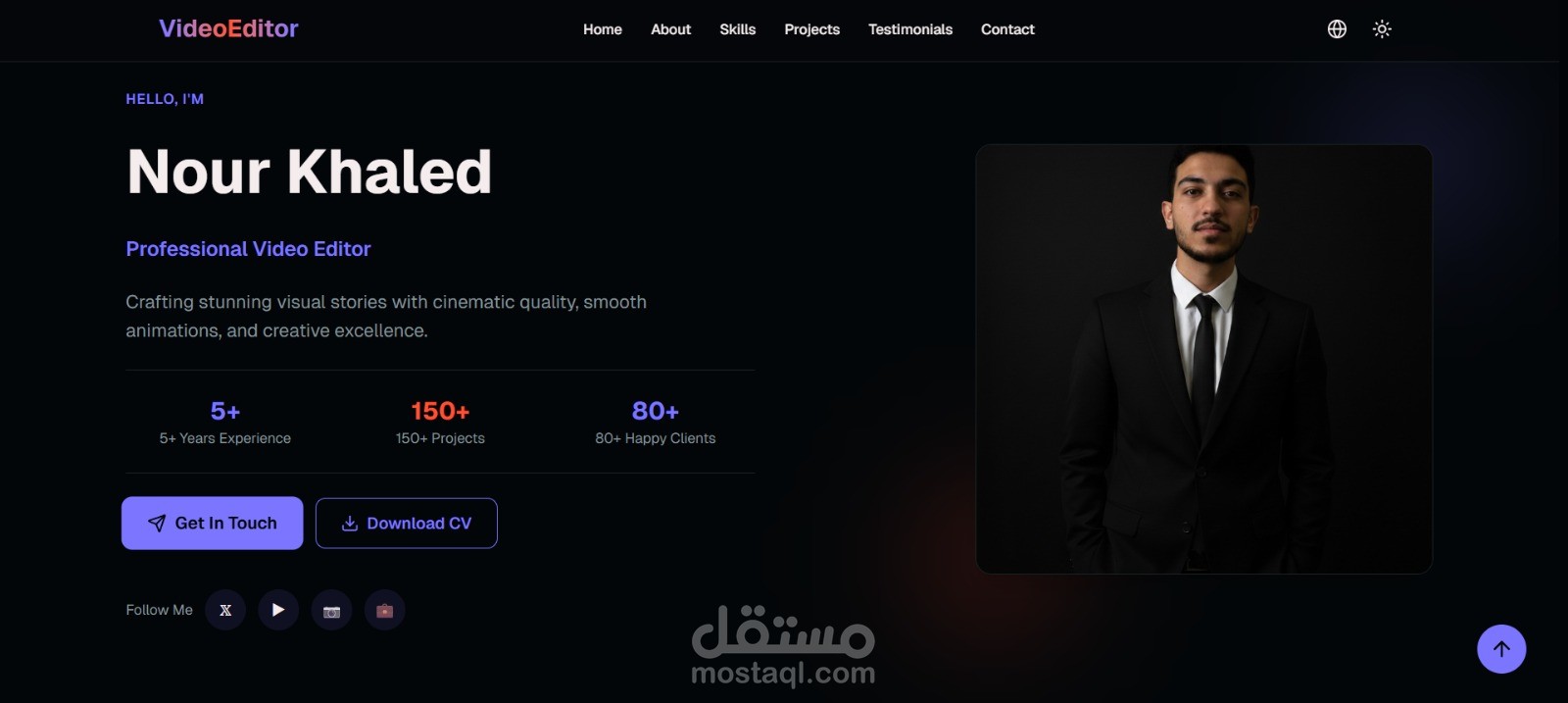 Nour – Video Editor Portfolio
