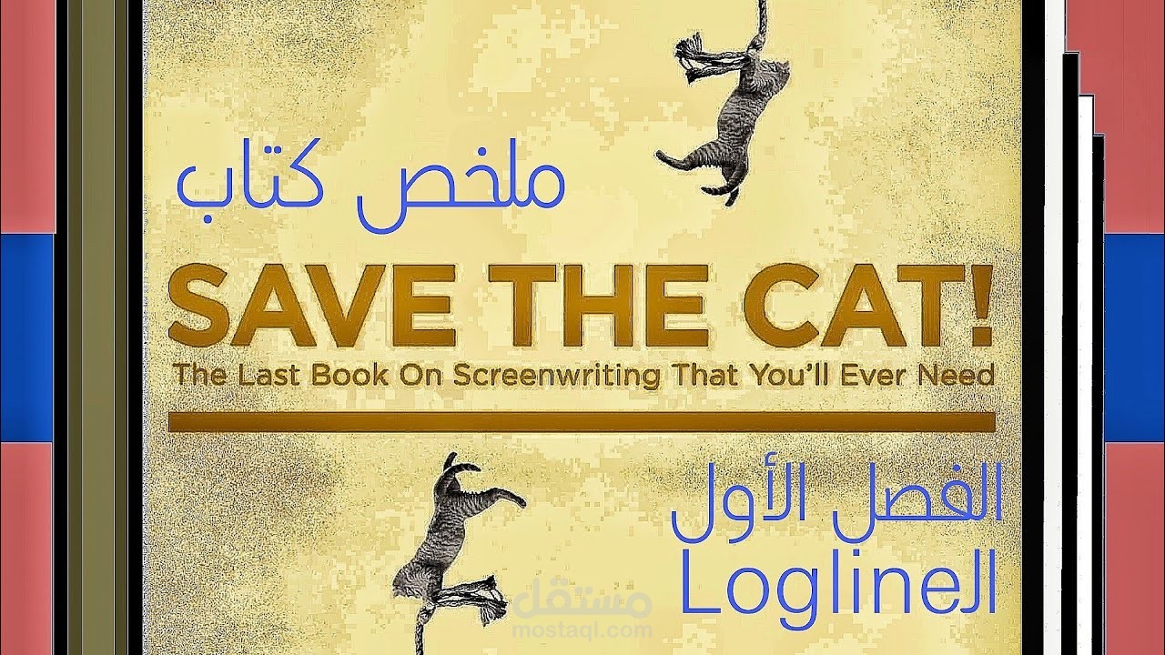 فيديو مقالي: ملخص كتاب أنقذ القط لكتابة السيناريو