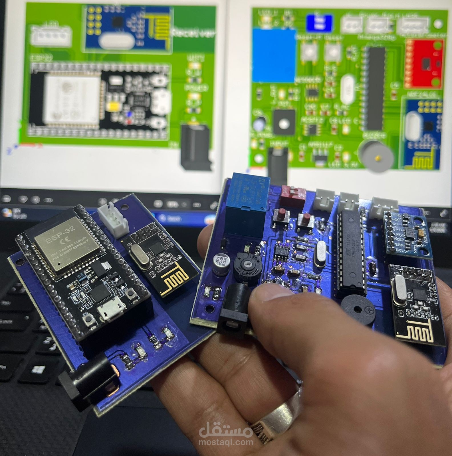 Motor Wear Detection System Using RF Communication