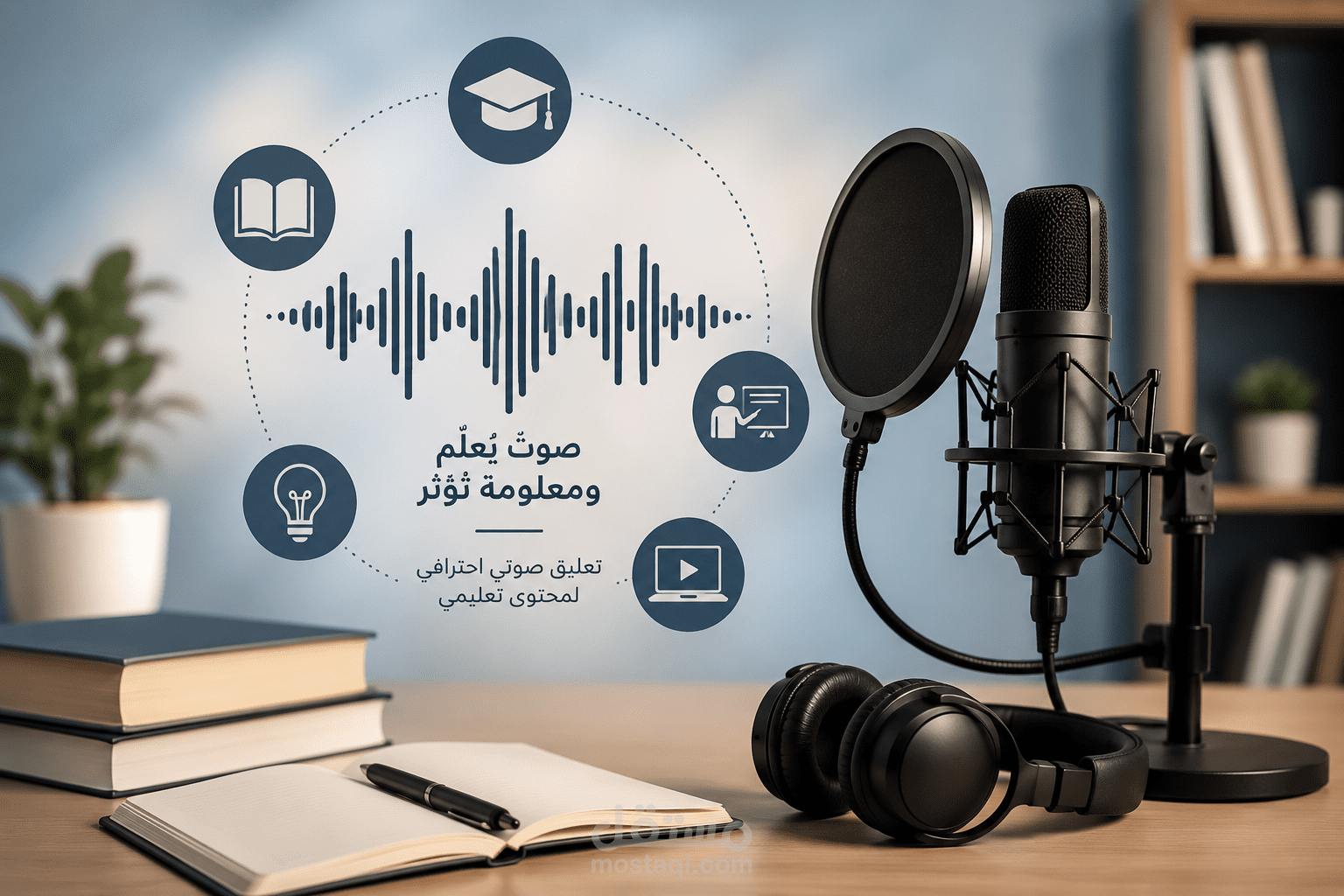 تعليق صوتي تعليمي