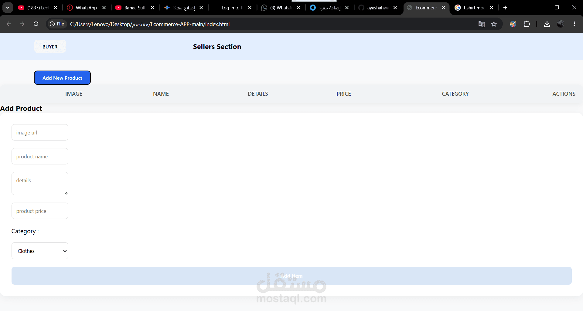 Ecommerce-APP