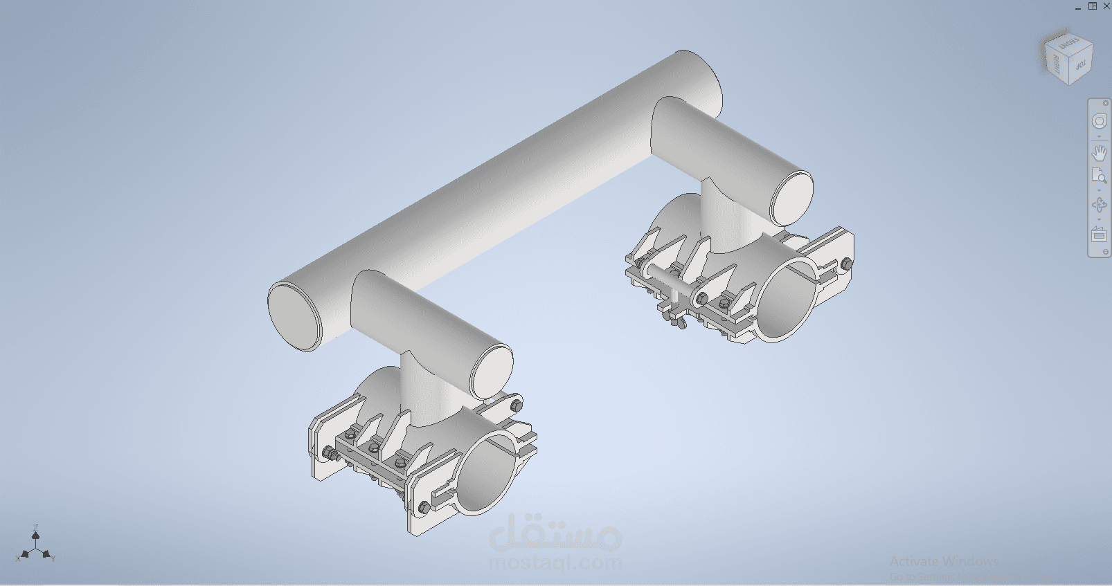Clamp for jacket Platform